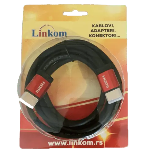 LINKOM 623 HDMI Kabl 2.1 Gold 8K 1.8m