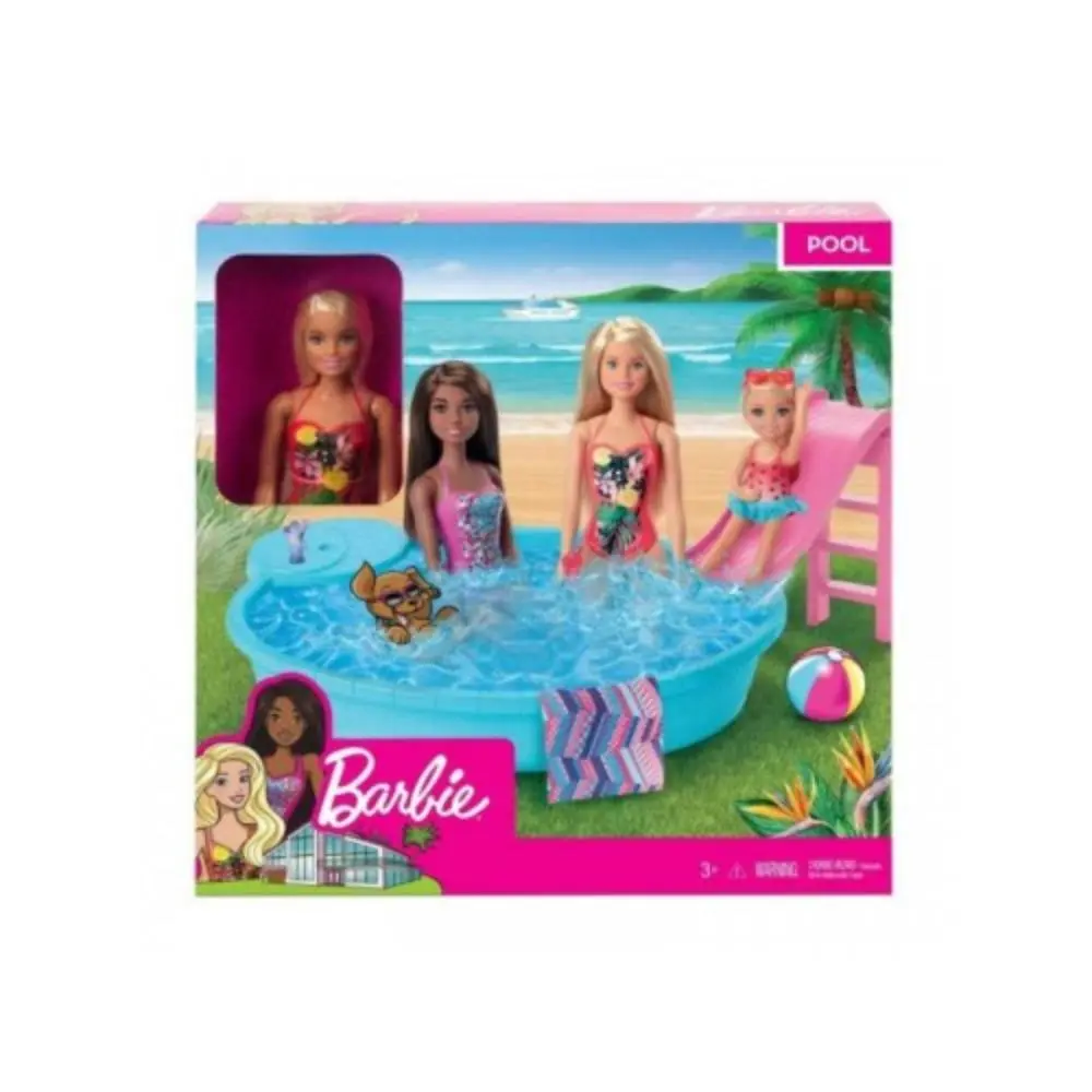 MATTEL Barbie Set sa bazenom