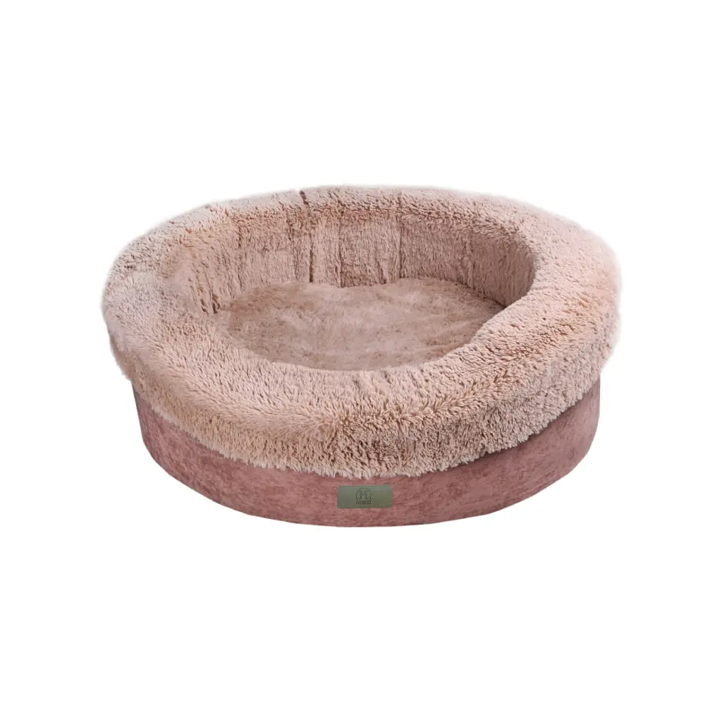 MOKSI Donat M VR01 Krevet za pse Roze
