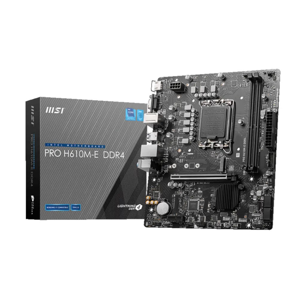 MSI PRO H610M-E DDR4