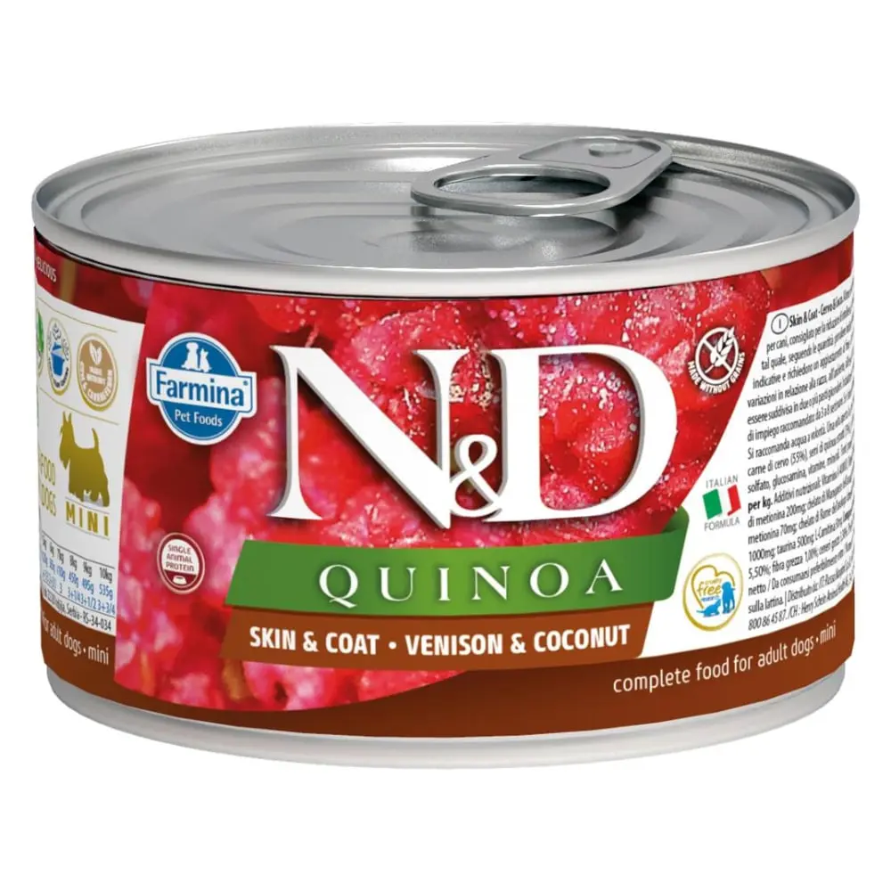 N&D Can Dog Quinoa Mini 140 g Hrana za pse