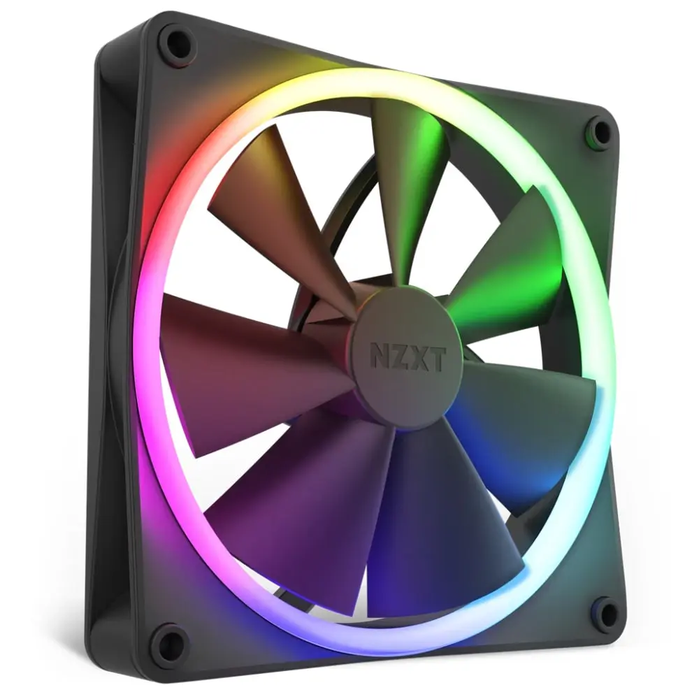 NZXT F140 RGB RF-R14SF-B1 Black Ventilator