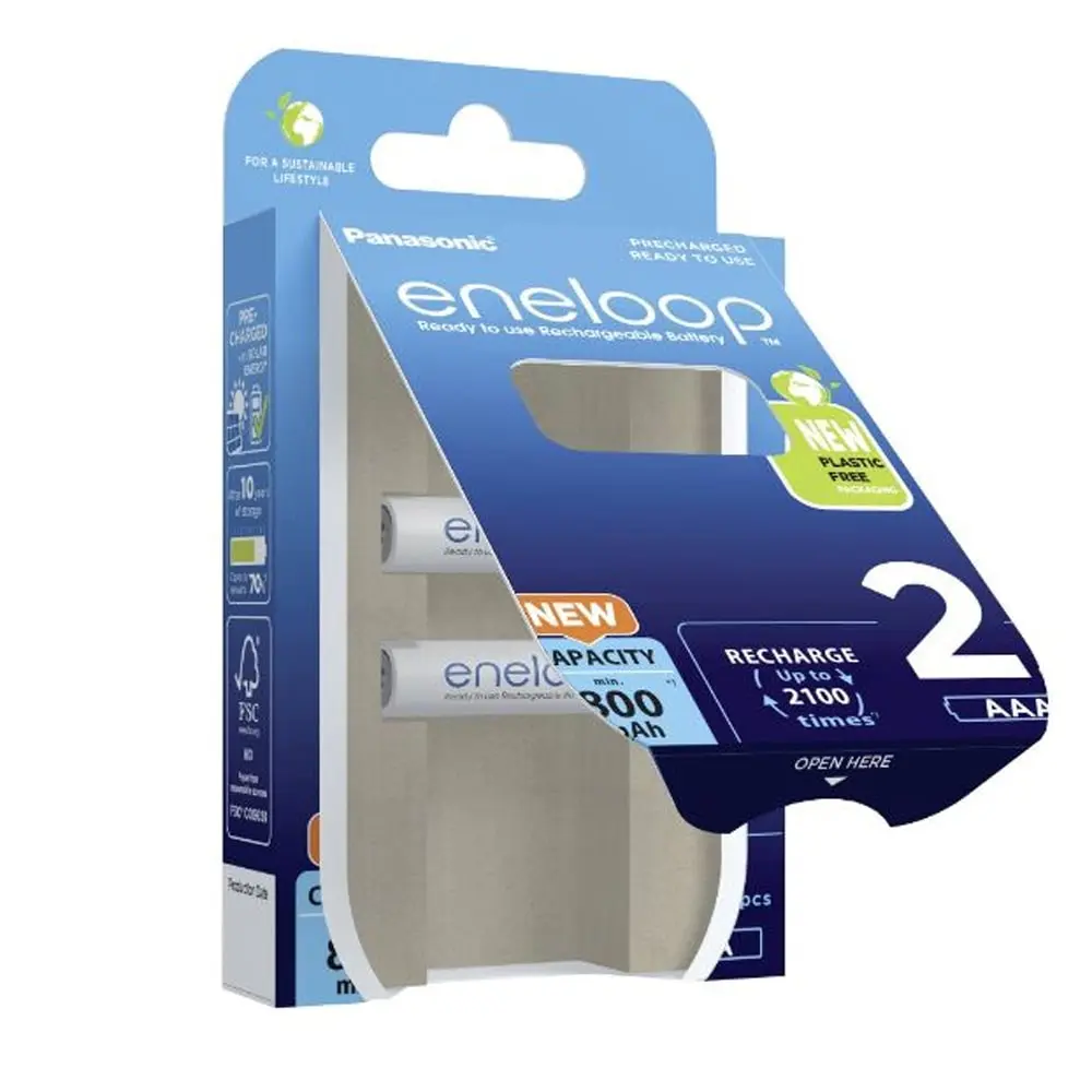 PANASONIC Eneloop HR03 AAA Punjive baterije 2/1