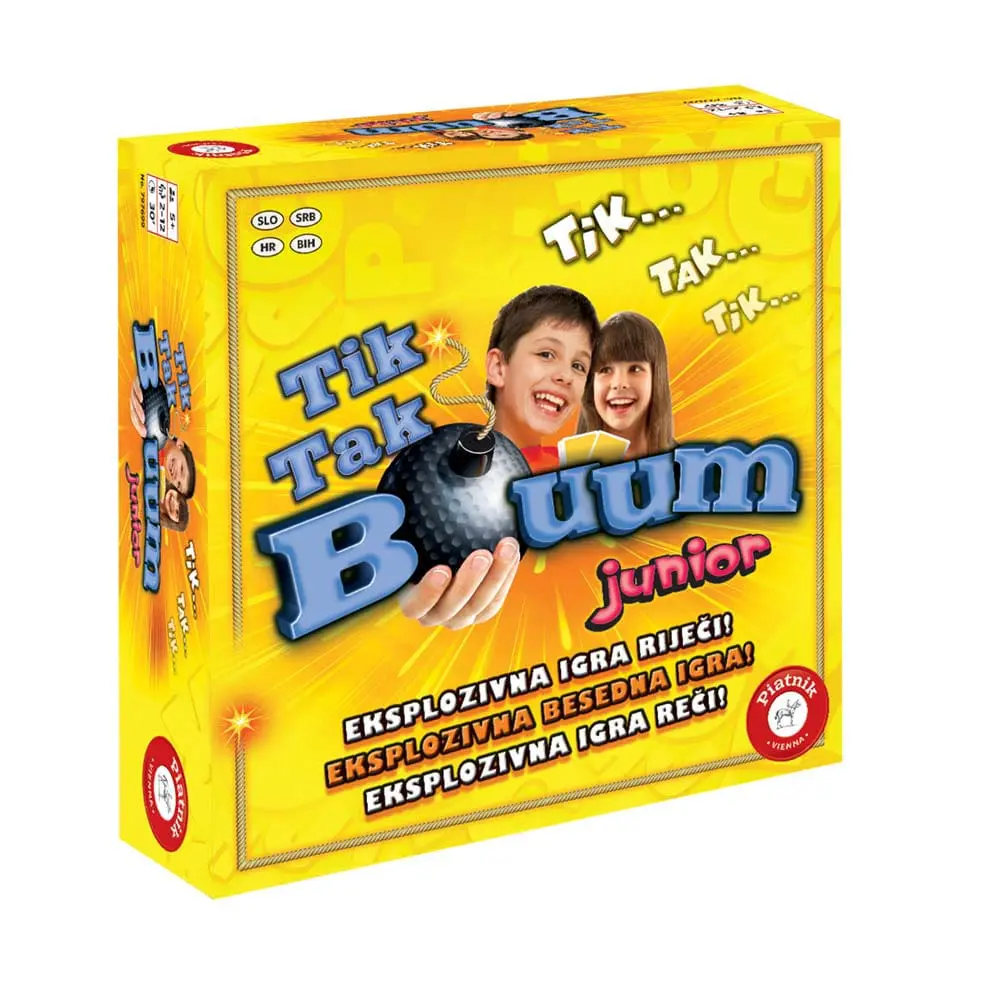 PIATNIK PJ797699 Tic Tac Boom Junior Društvena igra