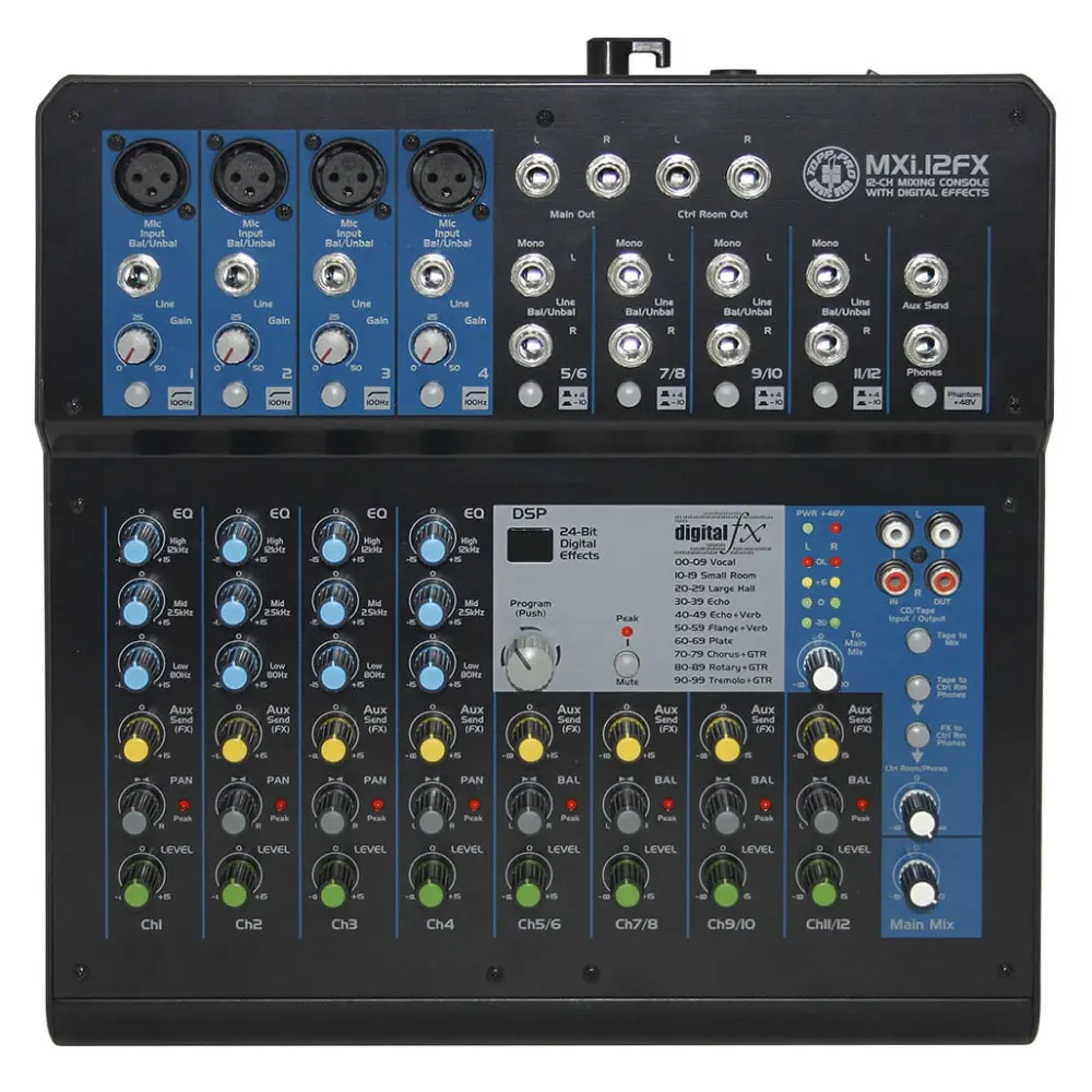PROEL Topp Pro MXI 12 FX Pasivna mikseta