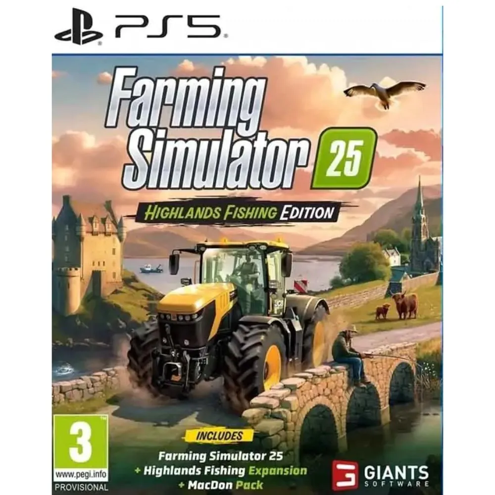 PS5 Farming Simulator 25 - Highlands Fishing Edition
