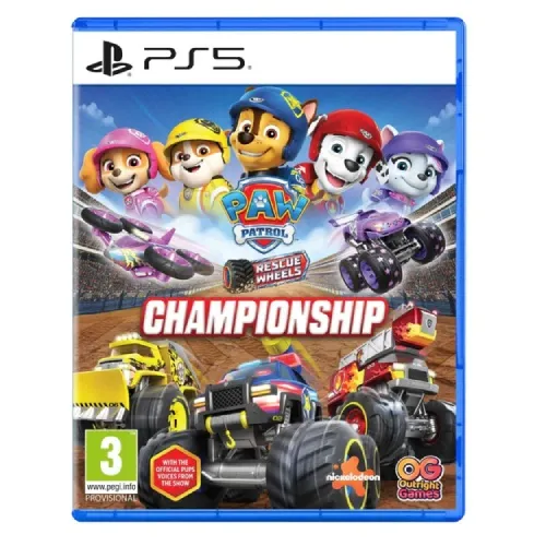 PS5 Paw Patrol Rescue Wheels: Championship