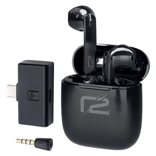READY 2 GAMING Bežične bubice True Wireless za Switch TWS (Crna)