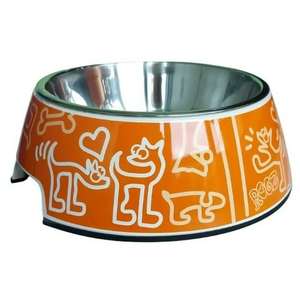 ROGZ Bowlz Orange Doodle M Činija