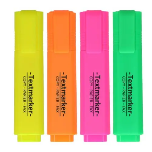 TIP TOP OFFICE Highlighter Chisel Tip Office Textmarker sa kosim vrhom 4/1