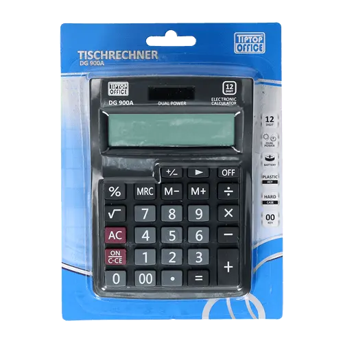 TIP TOP OFFICE Kalkulator TTO DG900A (Crni)