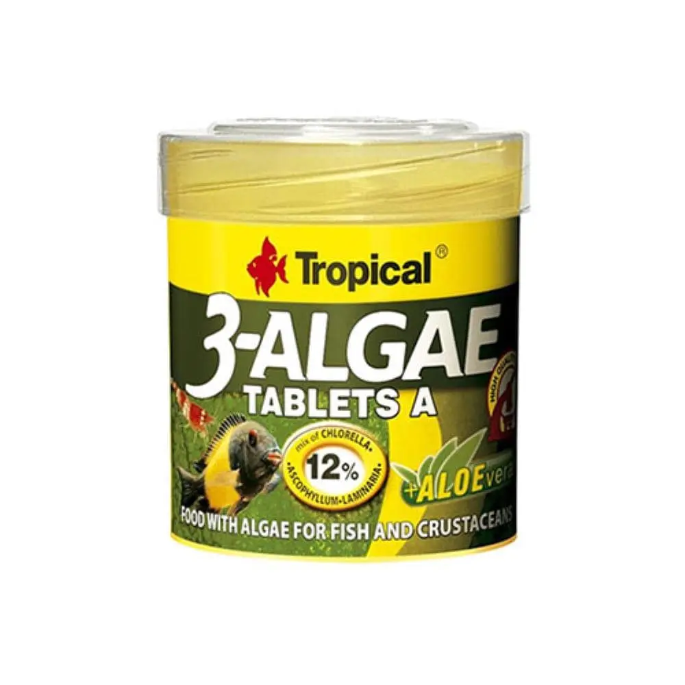 TROPICAL 3-Algae 36 g Hrana sa algama za ribice u obliku tableta