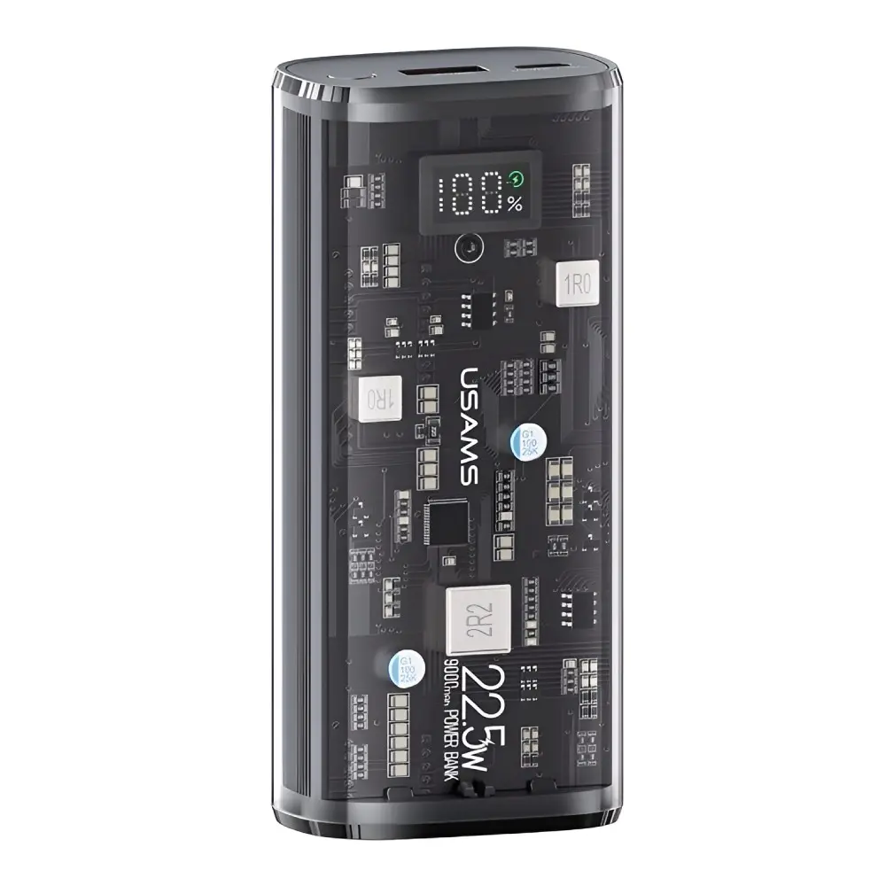 USAMS US-CD189 9000mAh 22.5W Black
