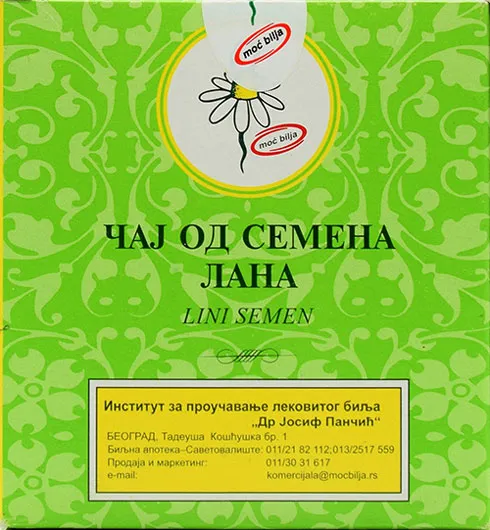 Čaj od semena lana 80g Josif Pančić