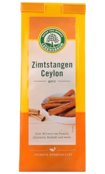 Cejlonski cimet u štapićima 6 kom (organski proizvod) Lebensbaum