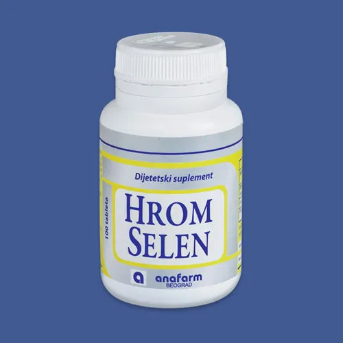 Hrom selen 100 tableta – Anafarm
