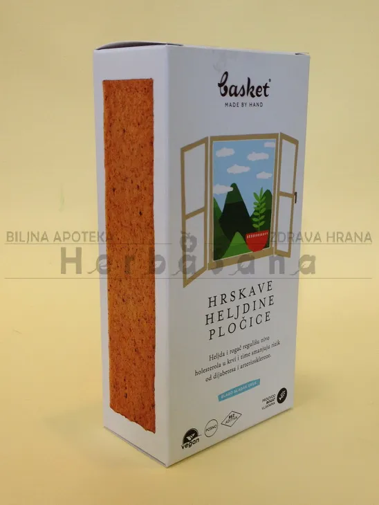 Hrskave heljdine pločice 100 gr Basket