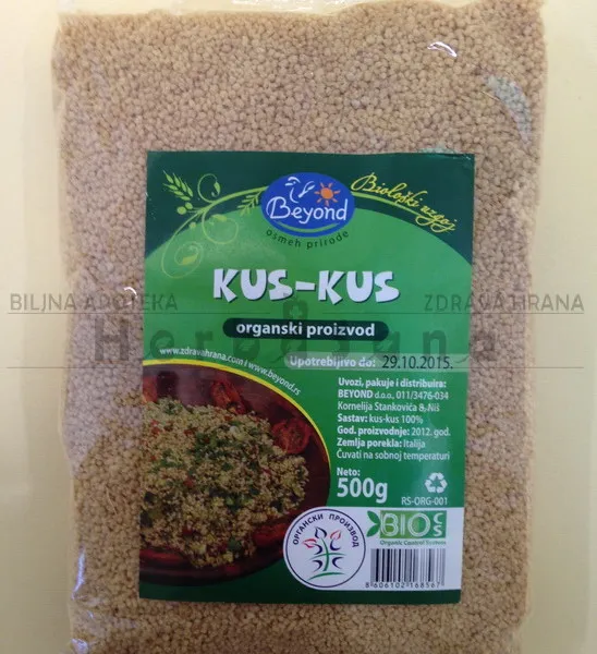 Kus kus 500 g (organski proizvod)
