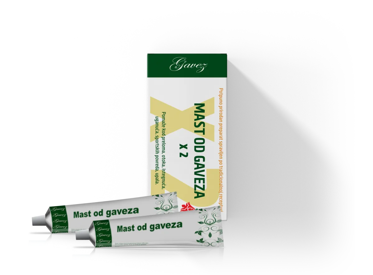 Mast od gaveza 2x60ml