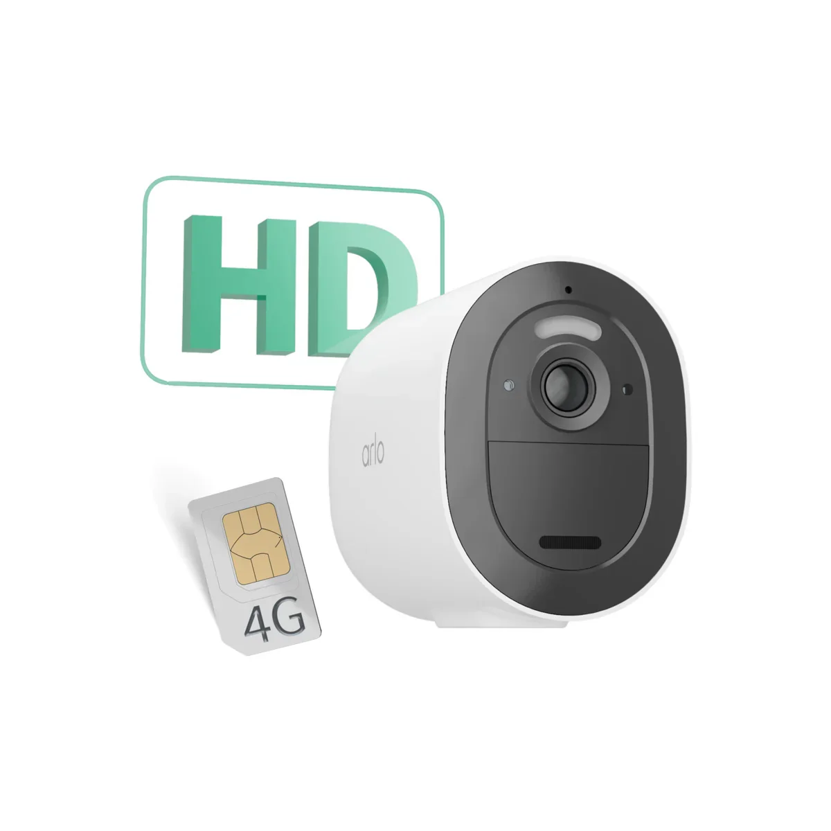 Arlo Go 2 3G/4G  Outdoor Security Camera - White