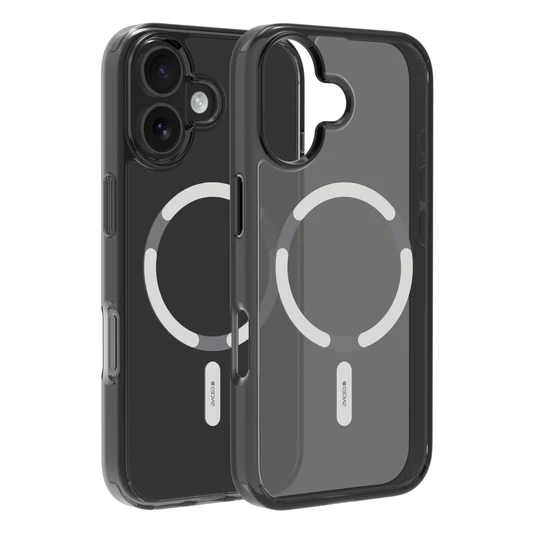 Dviced MagSafe iPhone 17 maska zadimljena, Silver