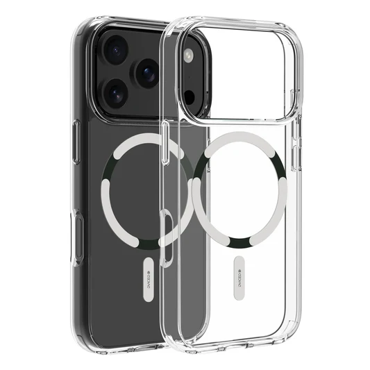 Dviced MagSafe iPhone 17 Pro Max maska providna, bela