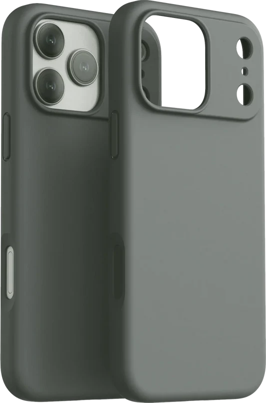Dviced Silikonska MagSafe maska za iPhone 17 Pro Max, siva