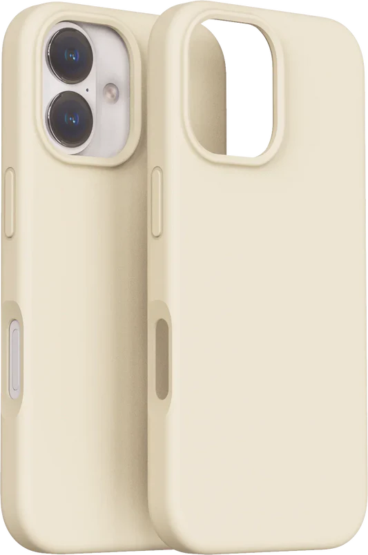 Dviced Silikonska MagSafe maska za iPhone 17, bež
