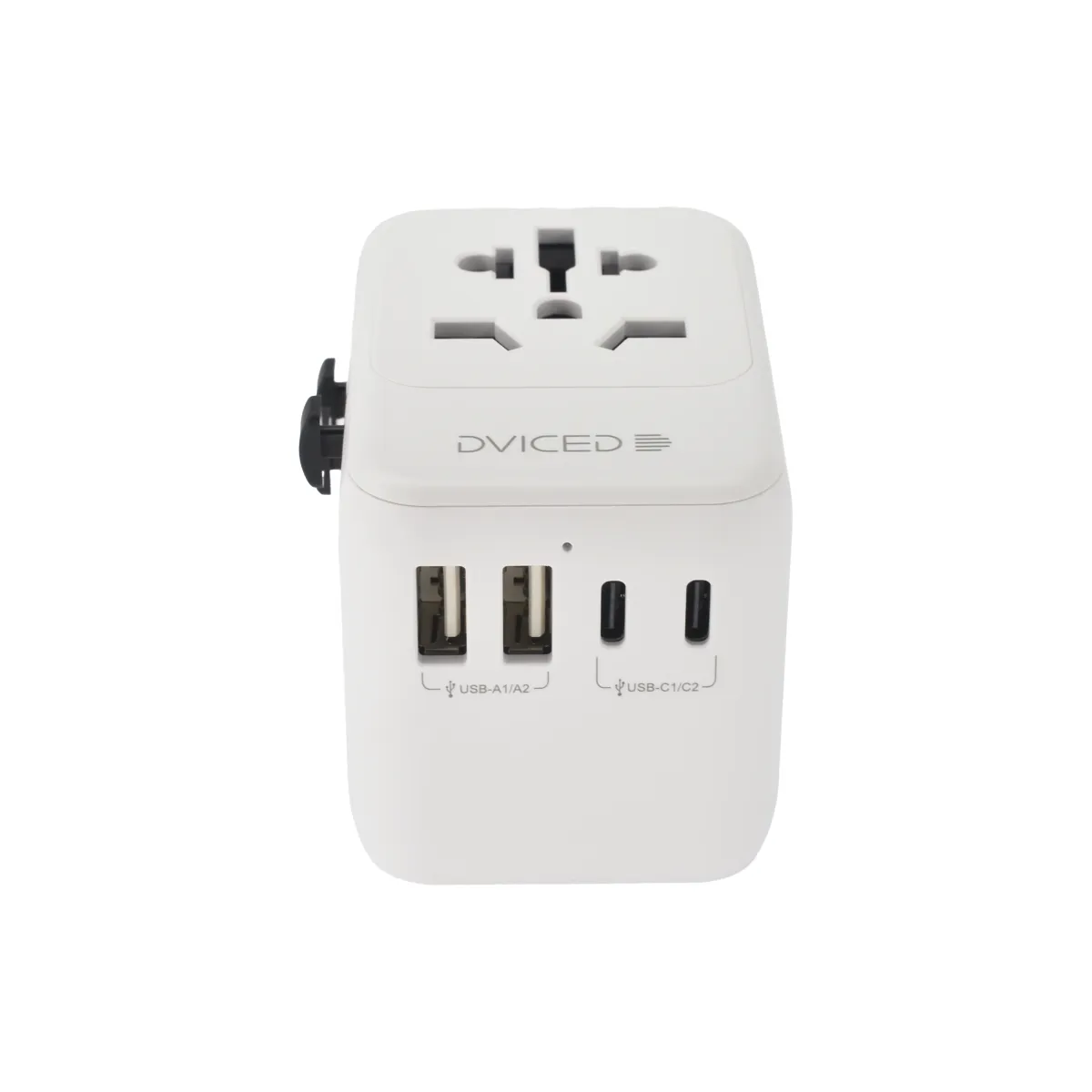 Dviced Univerzalni putni adapter 28W - White