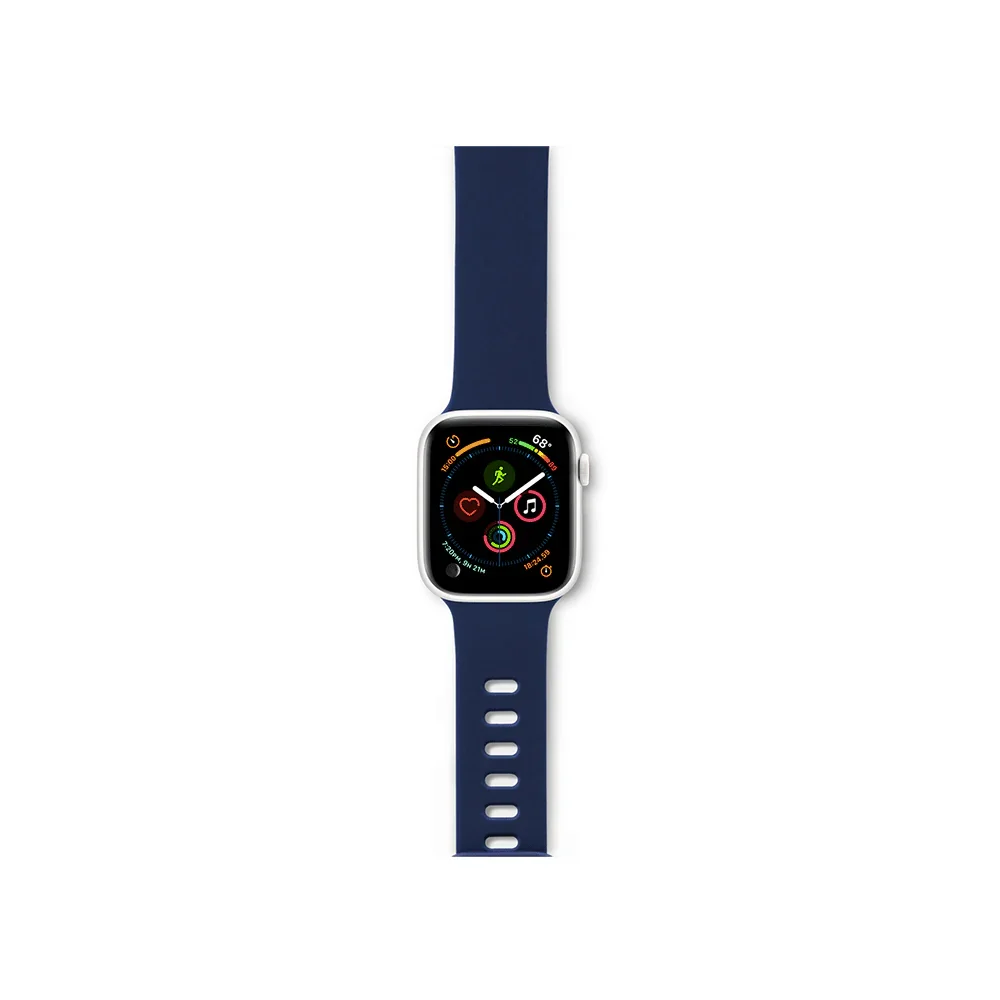 EPICO SILICONE BAND FOR APPLE WATCH 42/44/45 mm - modra