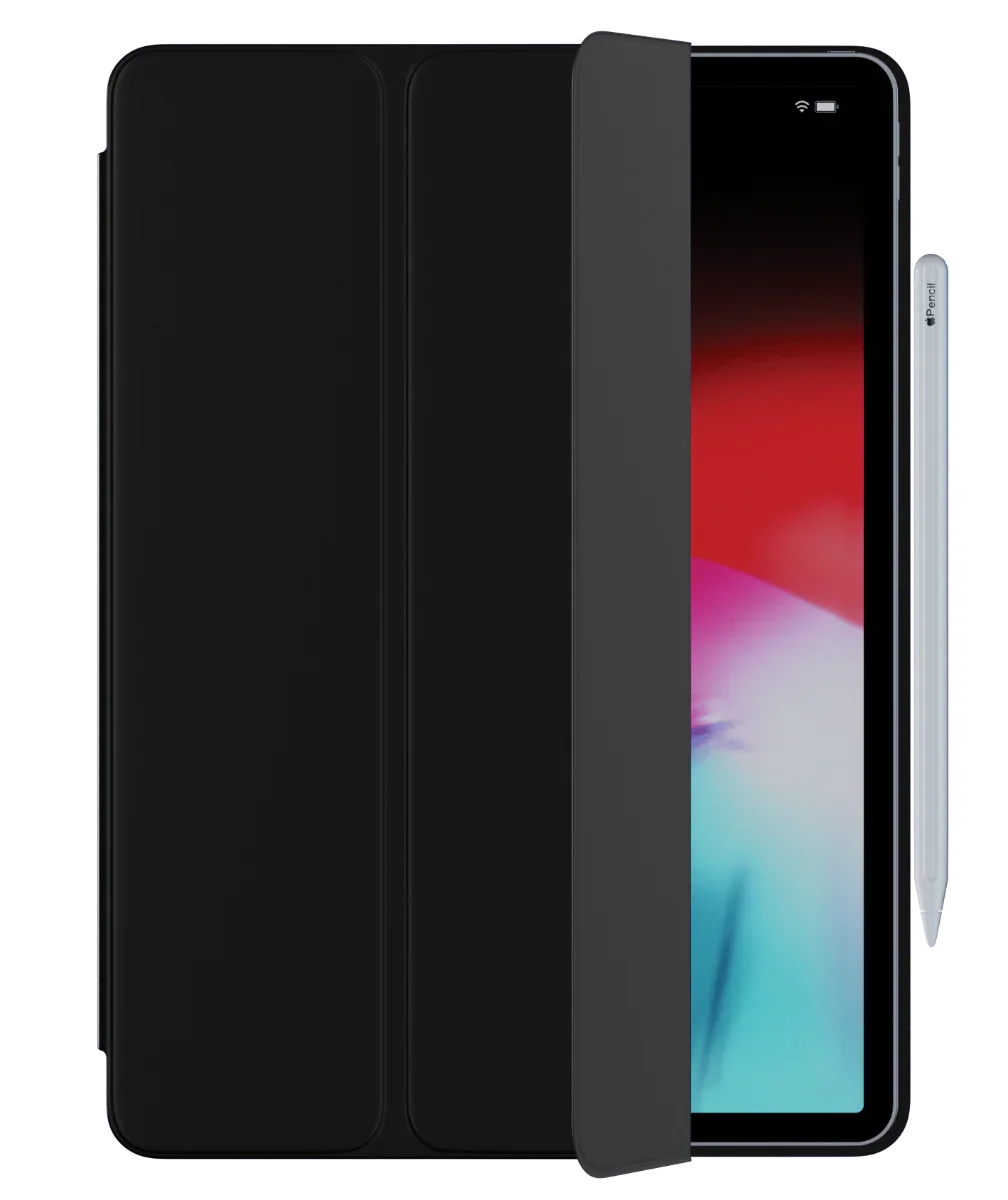 NOA iPad 12,9 inch magnetic smart case Black