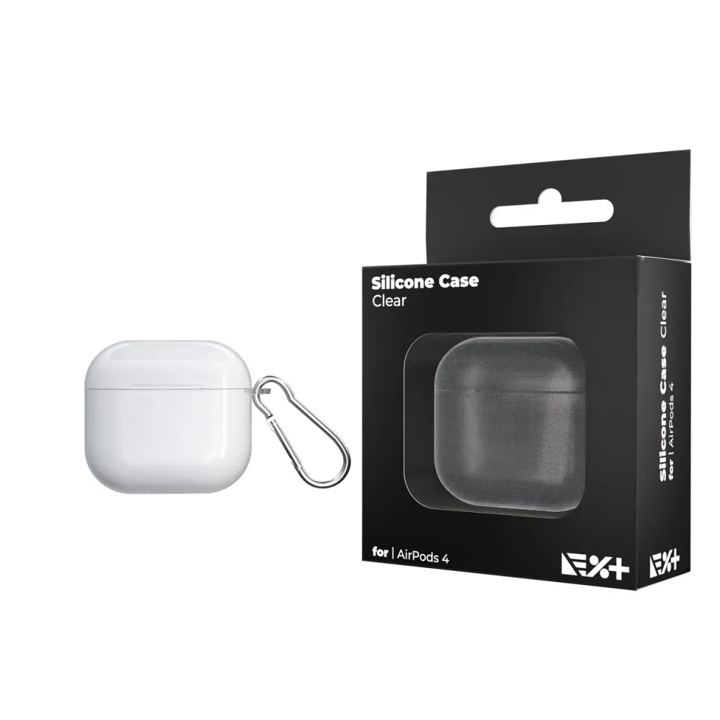 NOA AirPods 4 Silicone Case | Clear