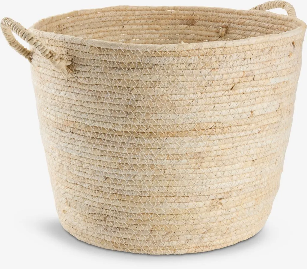 Korpa JUSTIN Ø35xV26cm natur