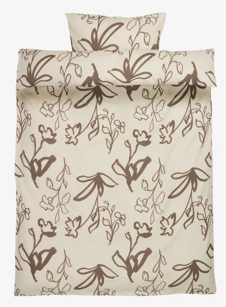Set flanelske posteljine DORIS 140x200 natur