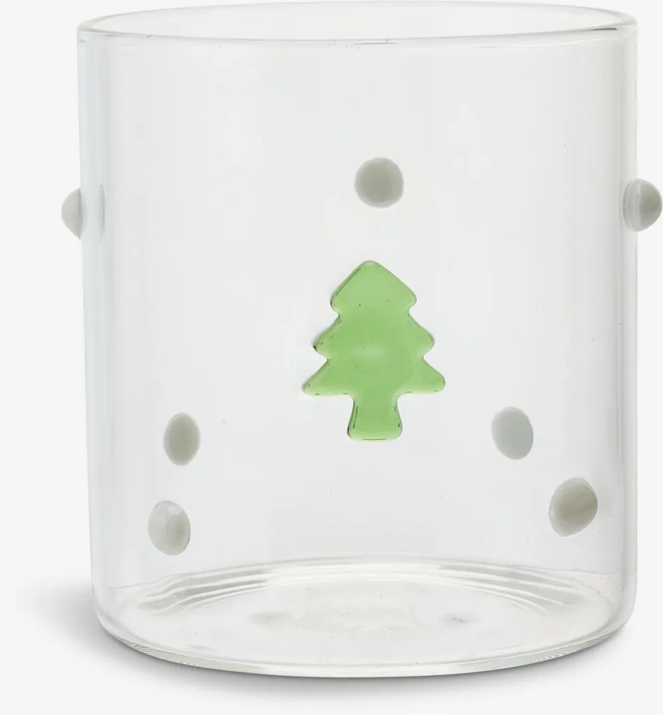 XMAS Drinking glass GABBRO 23cl clear