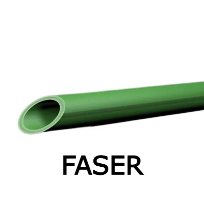 Aquatherm cev PPR Faser 32 SDR 7.4 Zelena