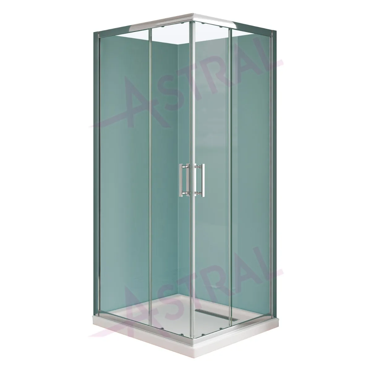 Astral Alfa K90x190/ 5mm Hrom 90x90