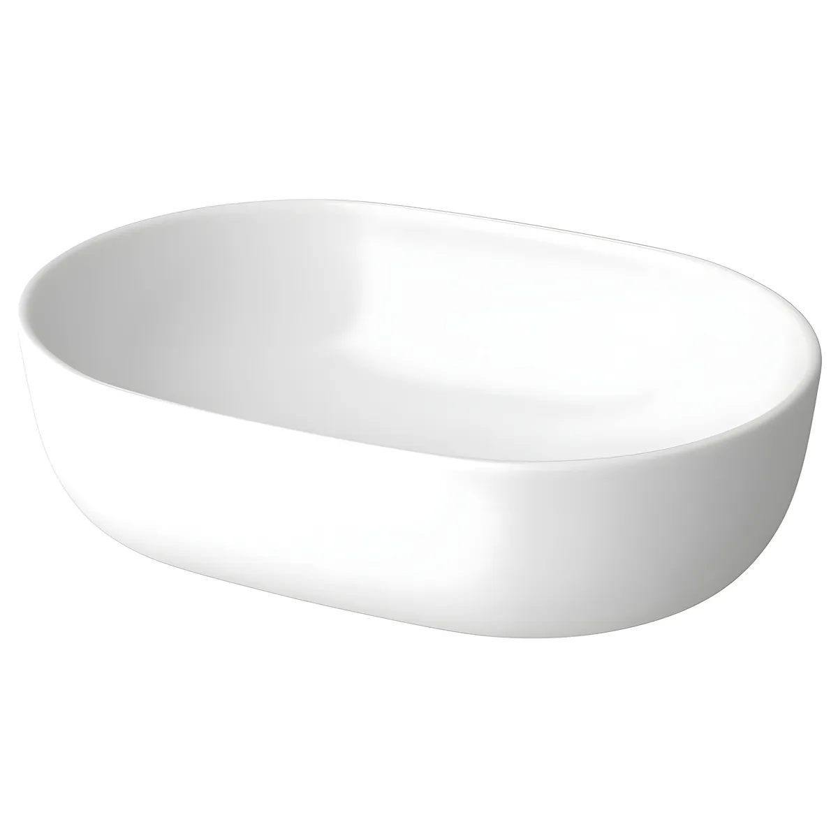 Cersanit Moduo Nadgradni umivaonik OVAL 50 Bela