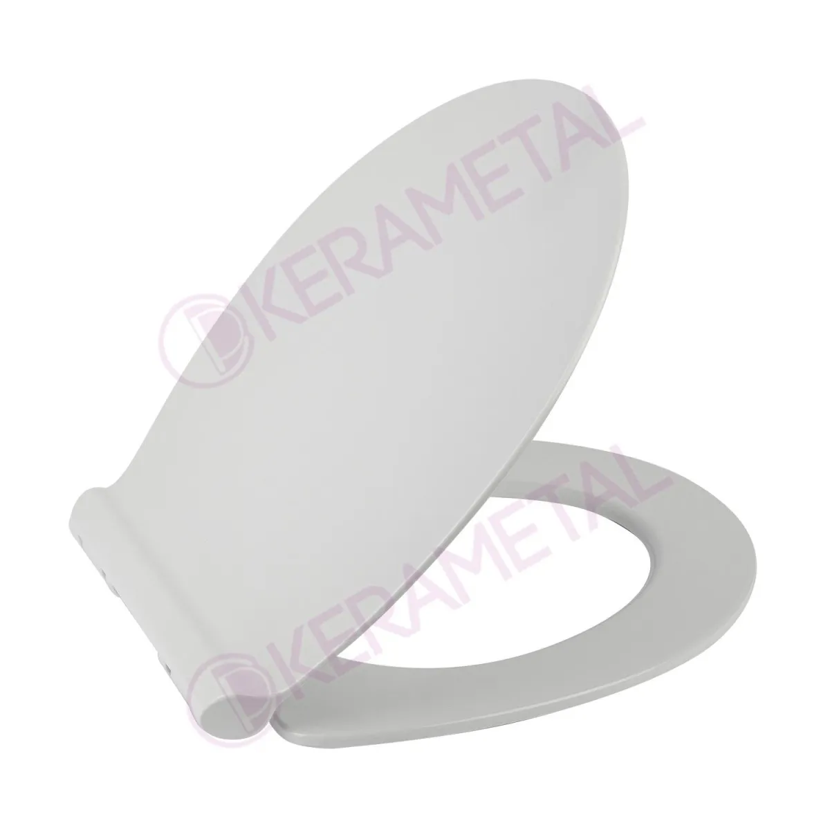 Kerametal WC daska Slim TOPFIX PLASTIC Bela