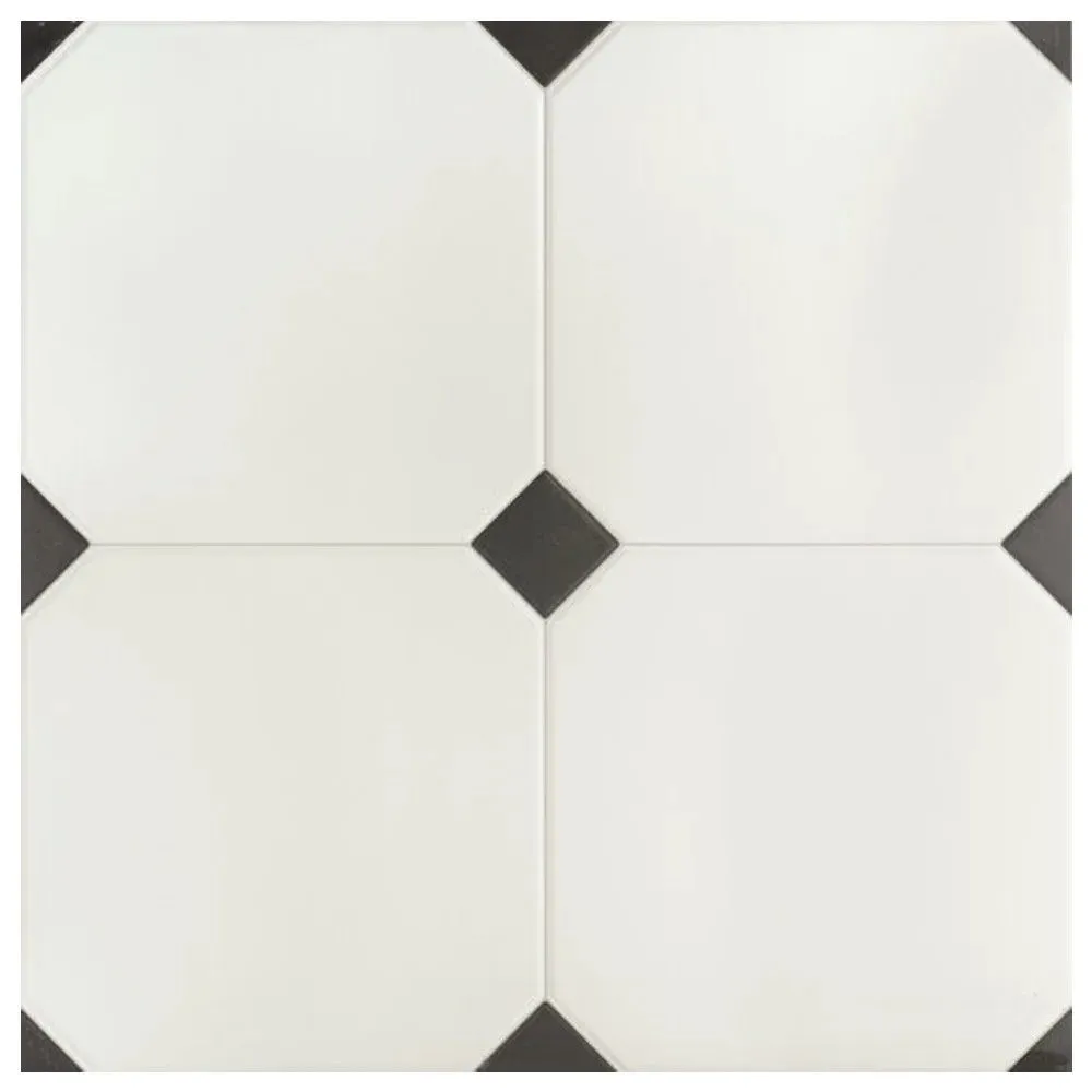 El Molino Betera Black-White 58x58 M67 Bela