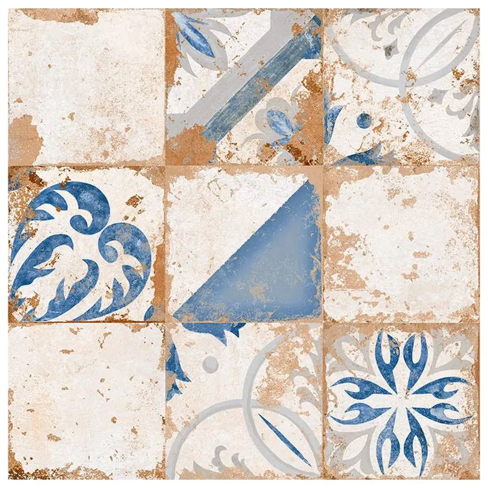 El Molino Memory Azul Brillo 58x58 M72 Bež