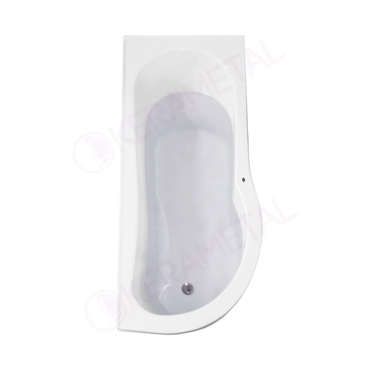 Zomar kada Glorija 170x71.5 ugradna Bela 170x70