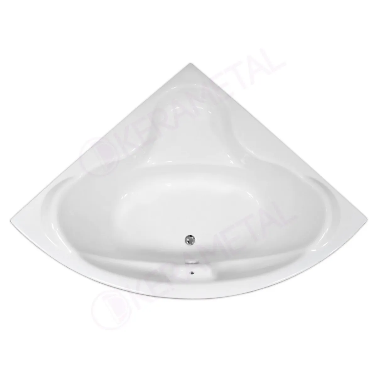 Zomar kada Iman 145x145 ugradna Bela