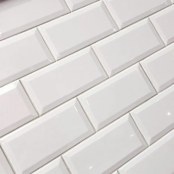 Fabresa Fabresa Biselado Bianco 10x20 Bela 1m2