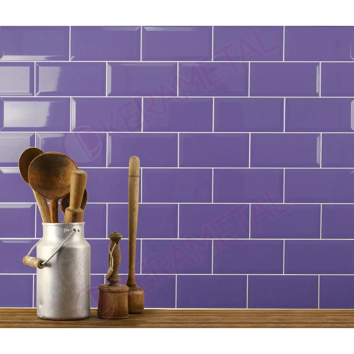 Fabresa Fabresa Biselado MORADO BX 10x20 Ljubičasta