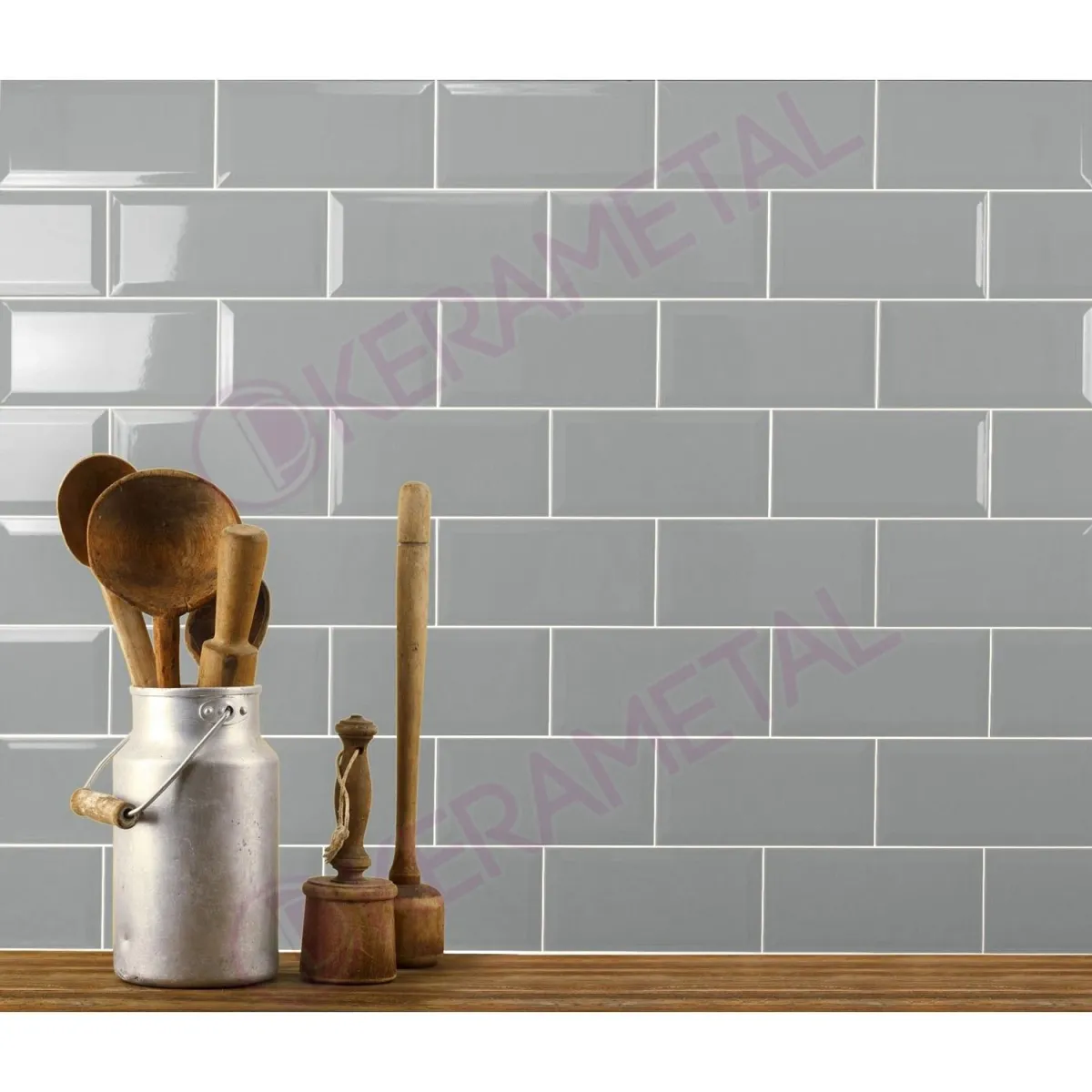 Fabresa Fabresa Biselado PIZARRA BX 10x20 Siva