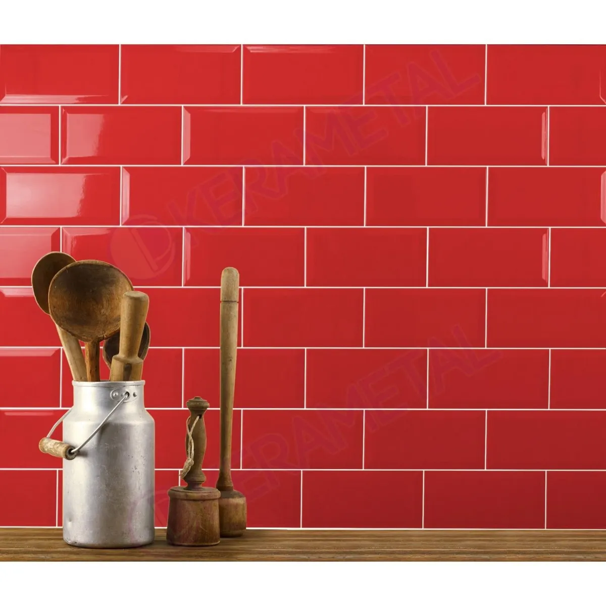 Fabresa Fabresa Biselado ROJO BX 10x20 Crvena