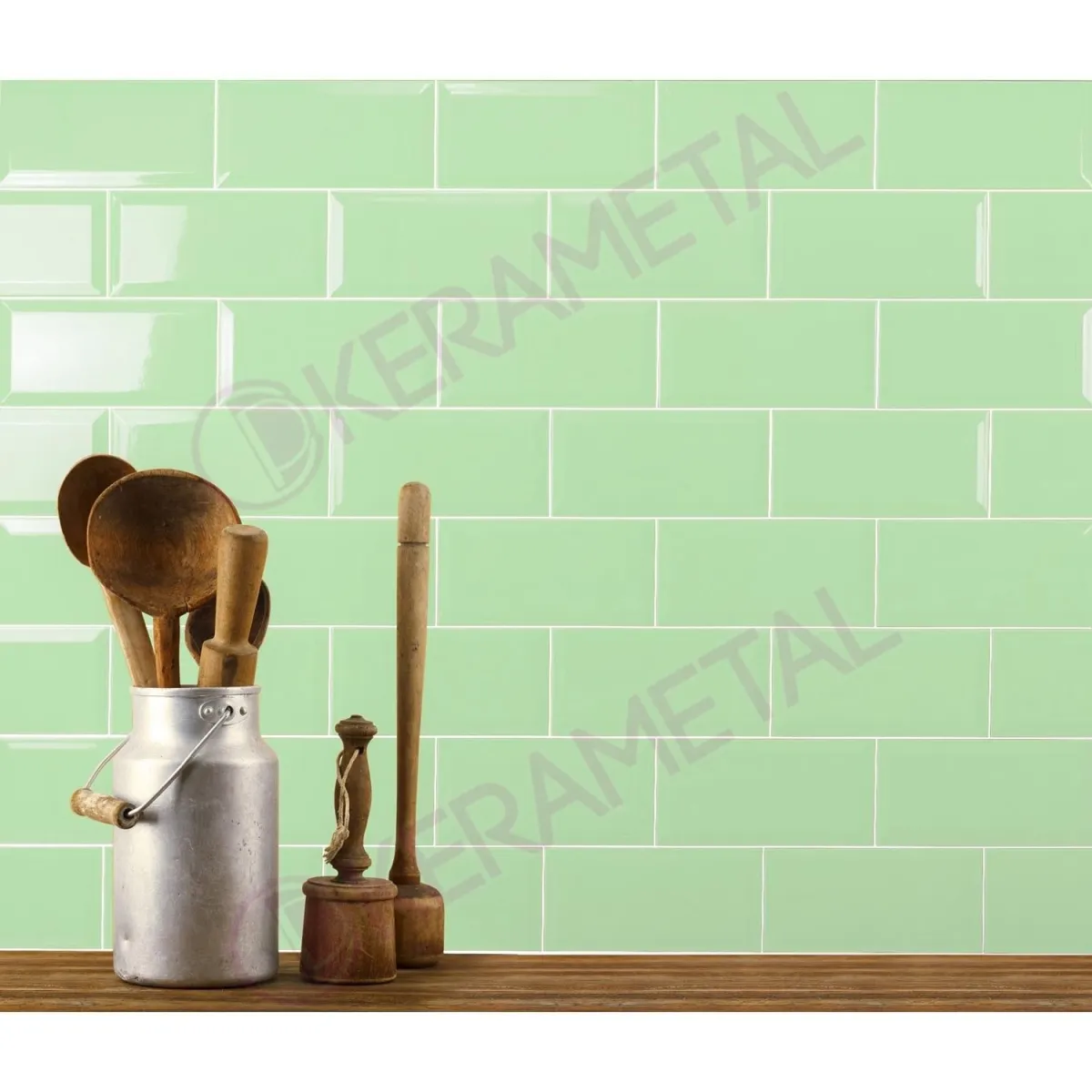 Fabresa Fabresa Biselado VERDE BX 10x20 Zelena