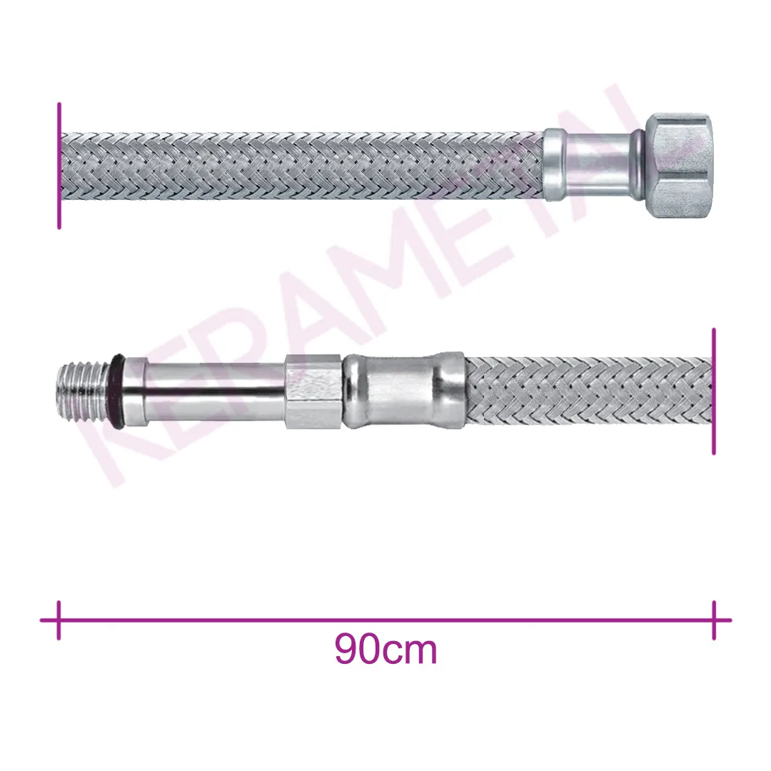 Remer brinoks DUGI M10-3/8F-90cm INOX