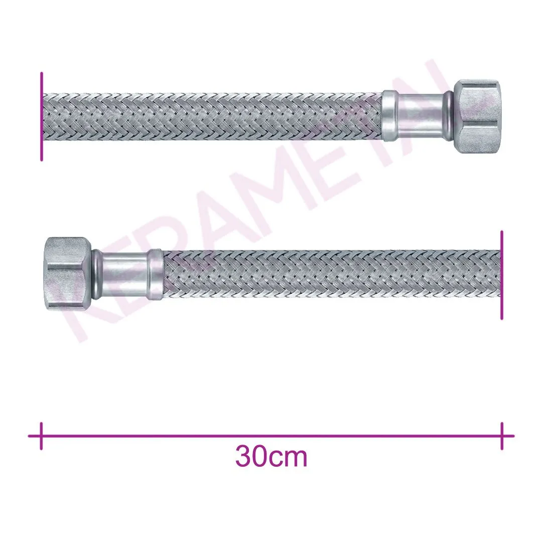 Remer brinoks FX 3/8 3/8 FF X 30cm Hrom